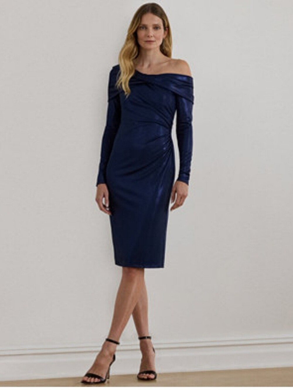 RALPH LAUREN WOMEN'S OFF THE SHOULDER COCKTAIL DRESS SIZE 10 NWT